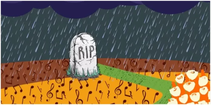 Tombstone, rain Tombstone, rain
