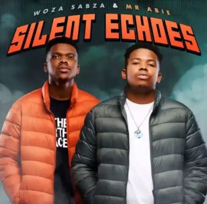 Woza Sabza & Mr Abie release their Silent Echoes Album, featuring two men in the cover art. Woza Sabza & Mr Abie release their Silent Echoes Album, featuring two men in the cover art.