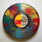 Afropop-African Music Vinyl record with a vibrant geometric-patterned cover. An exploration of diverse genres and pays homage to the rhythmic brilliance of African musicians.