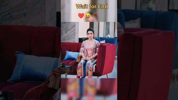 A woman in a colorful floral outfit sits on a red couch; text above reads "Wait for End" with heart, winking, and rose emojis—perfect vibes for your favorite Afrobeat songs.