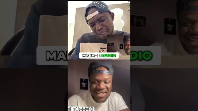 A collage of a man, inspired by the vibrant energy of afrobeat and icons like Davido and WizKid.