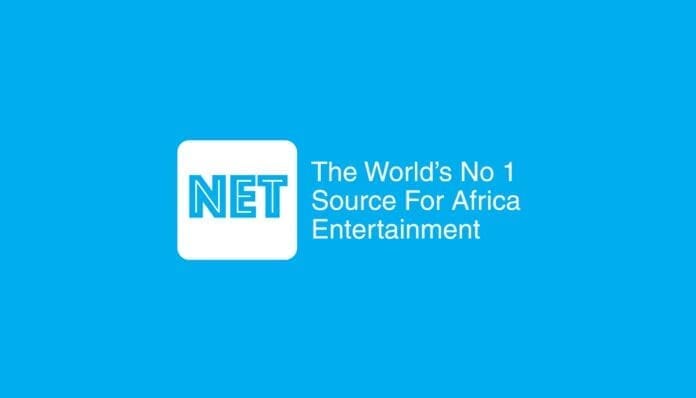 White NET logo and text on a blue background reads: "The World’s No 1 Source For Nigerian Entertainment and updates on Nigerians in the Academy, including the 2026 Grammy Awards.
