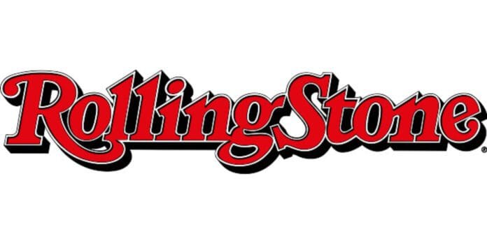 Rolling Stone Magazine logo in red stylized text with a black outline, on a white background, celebrating the Best African Song of 2022.