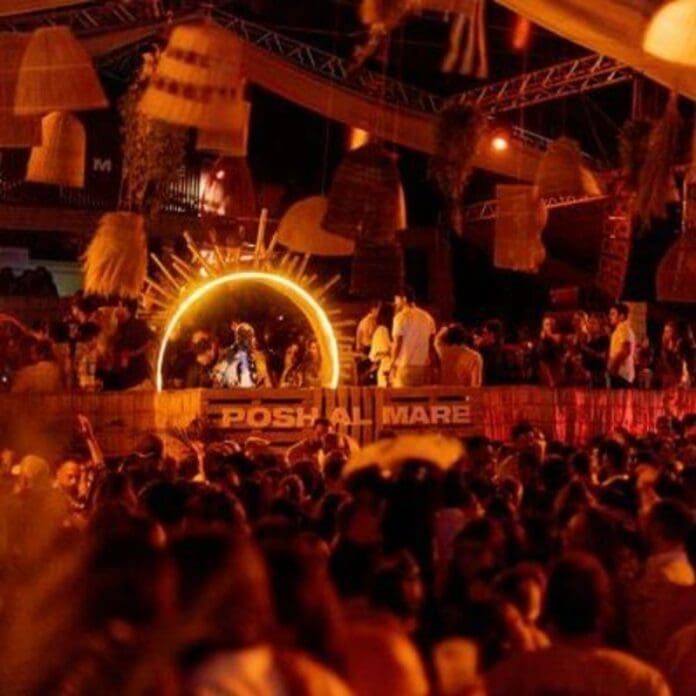 A POSH crowd at a festival in Floriánópolis, Brazil, enjoying the Black Coffee mix.